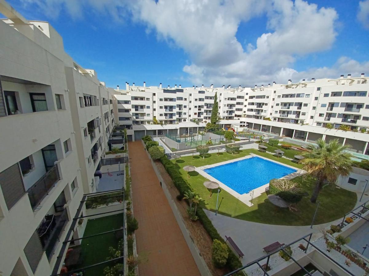 Magnifico Apartamento En El Pto De Sta Maria, Aire Acc, Piscina, Zona Ninos Y Padel El Puerto de Santa María Extérieur photo